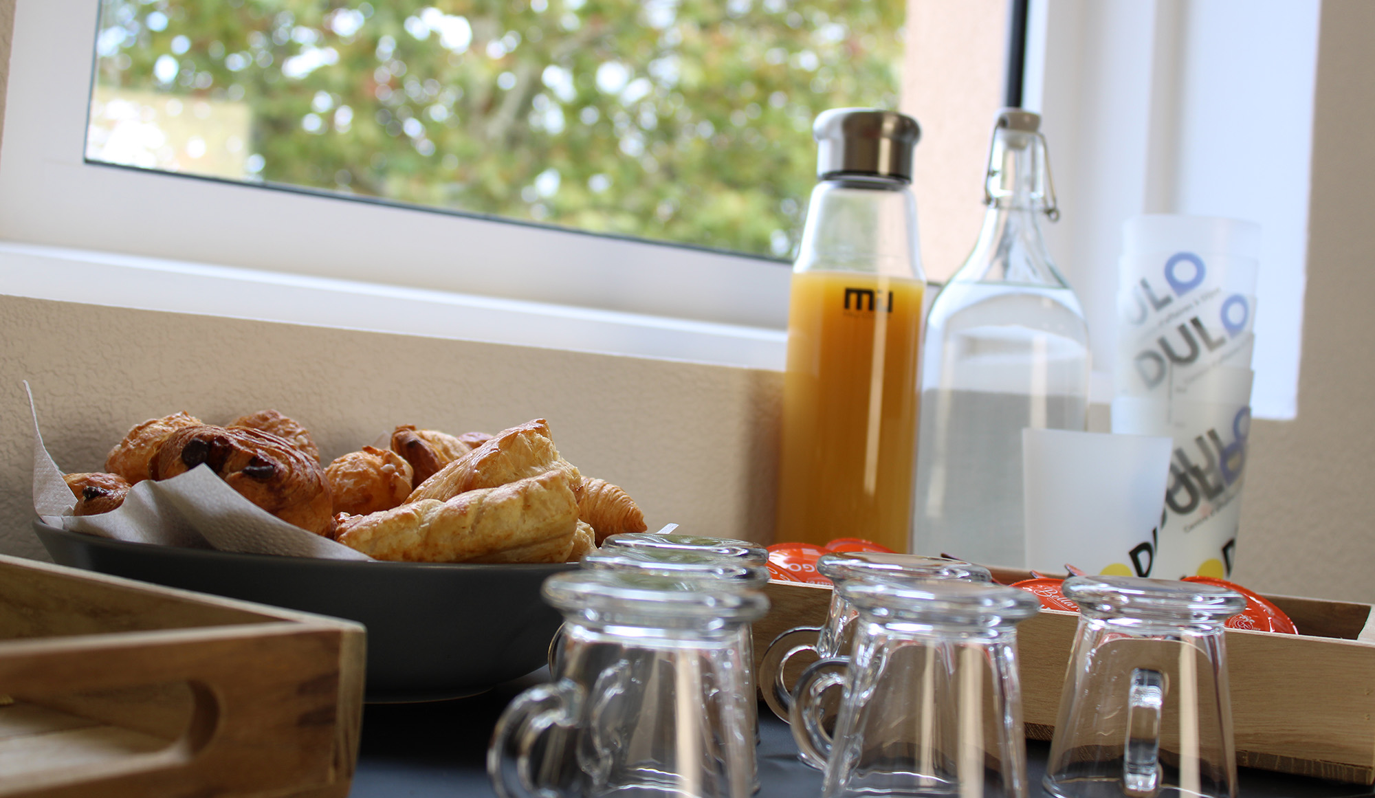 Café d'accueil MODULO