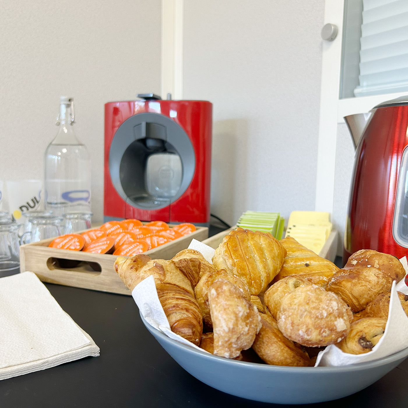 Le service d'accueil viennoiseries MODULO à Dijon