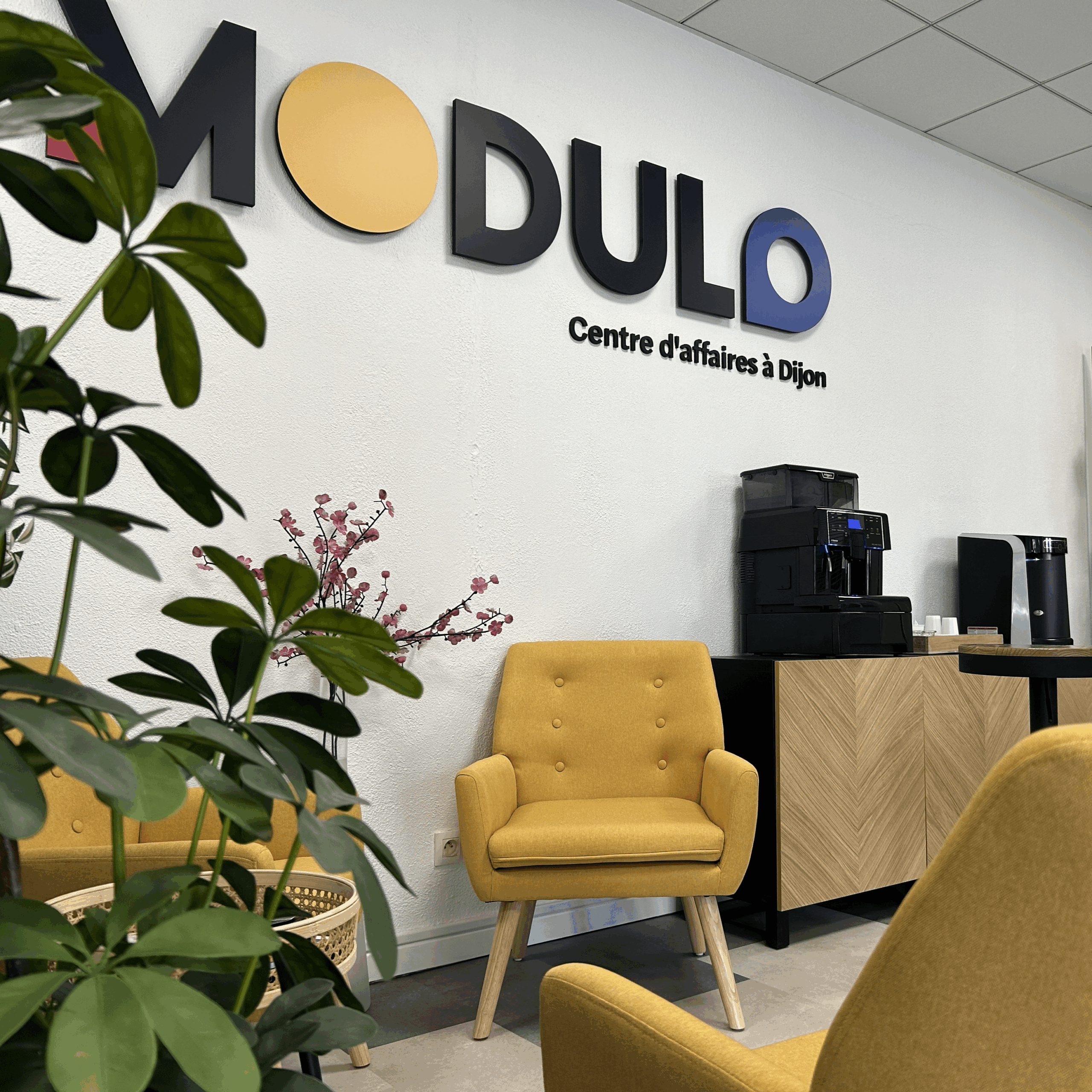 L'espace d'accueil et d'attente