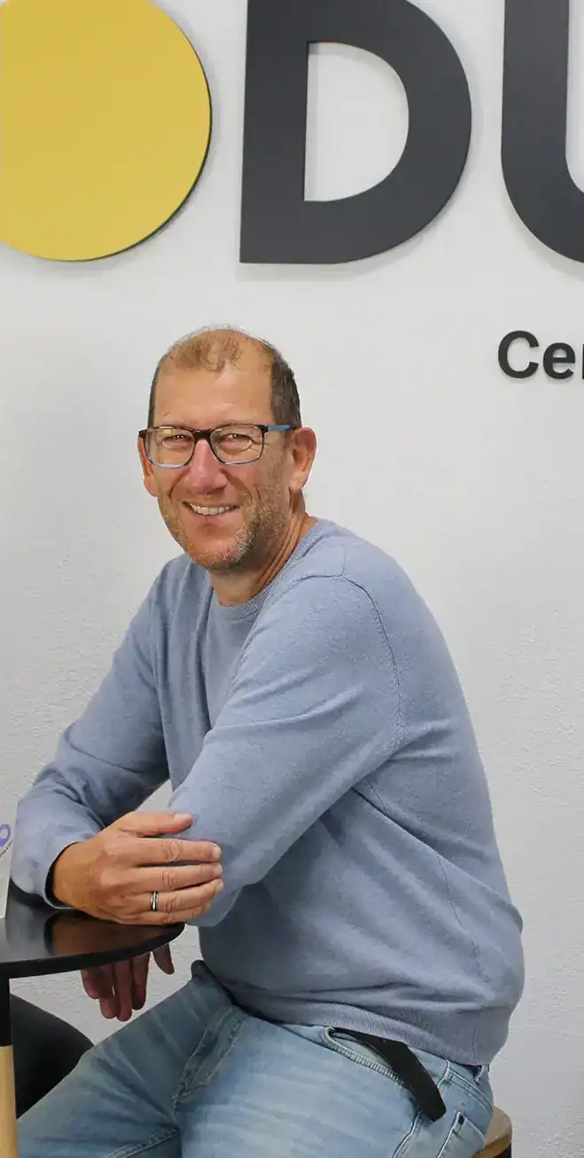 Christophe Lécuret, dirigeant de MODULO Centre d’affaires à Dijon, spécialisé en location d'espaces de travail et domiciliation d’entreprises