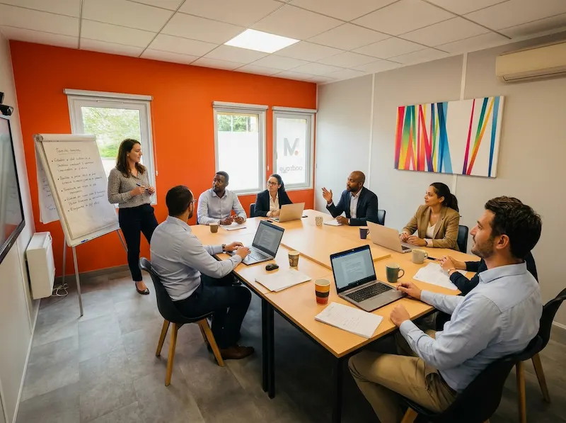 Salle de Réunion professionnelle à Dijon chez MODULO